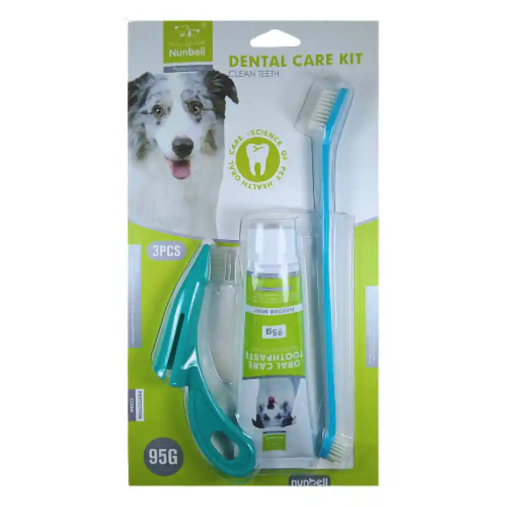 Kit De Higiene Dental Para Perros