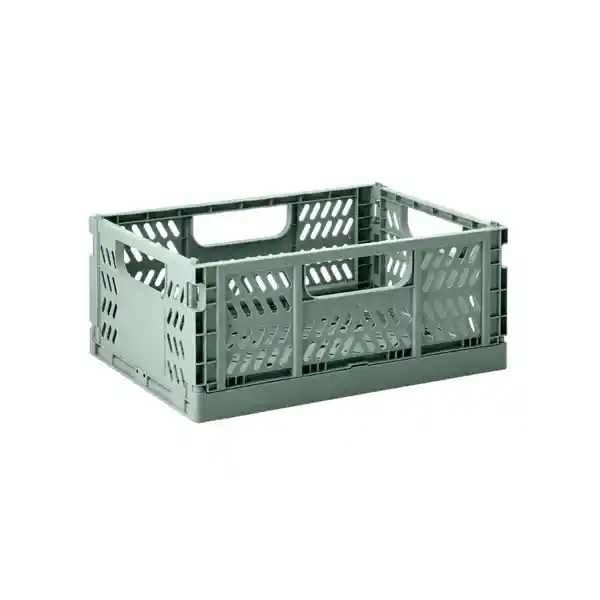 3 Sprouts Caja Organizadora Plegable Medium - Verde