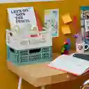 3 Sprouts Caja Organizadora Plegable Medium - Crema