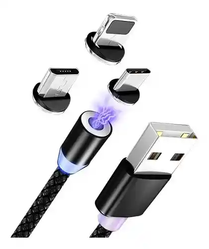 Cable Carga Para Iphone Micro Y Usb C