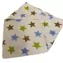 Babero De Algodón Estampado Diseño Estrellas De Colores