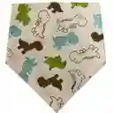 Babero De Algodón Estampado Para Bebés Diseño Dinosaurios