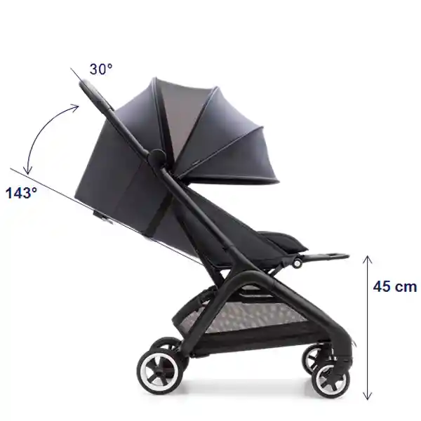 Bugaboo Coche Compacto Butterfly - Negro