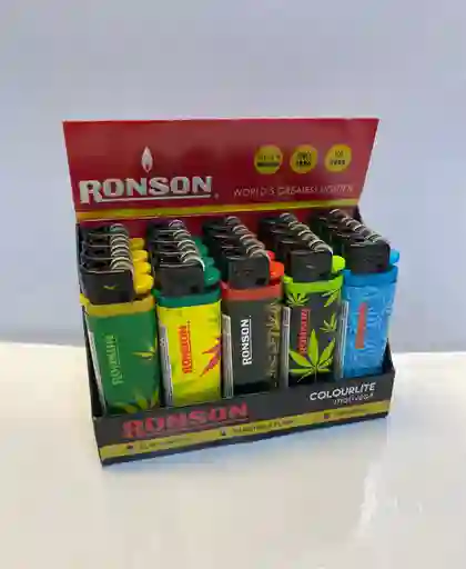 Encendedores Ronson Colourlite Diseños