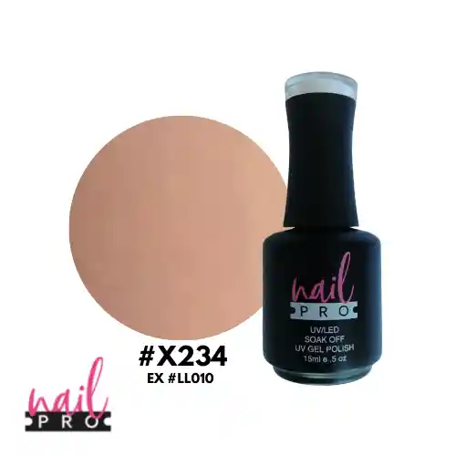 Esmalte Permanente Nail Pro X234