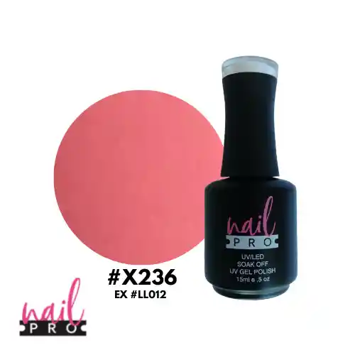 Esmalte Permanente Nail Pro X236