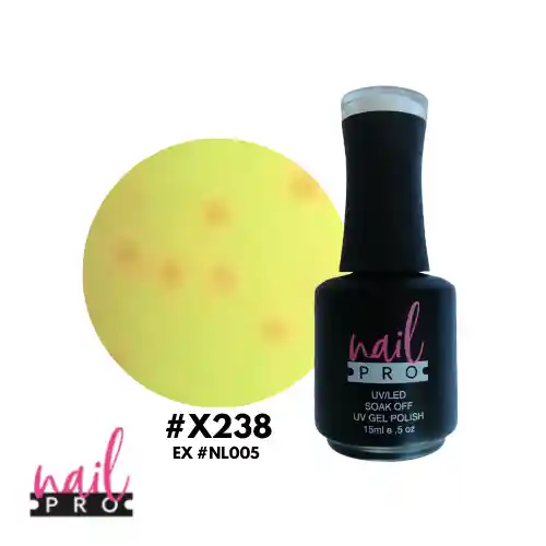 Esmalte Permanente Nail Pro X238