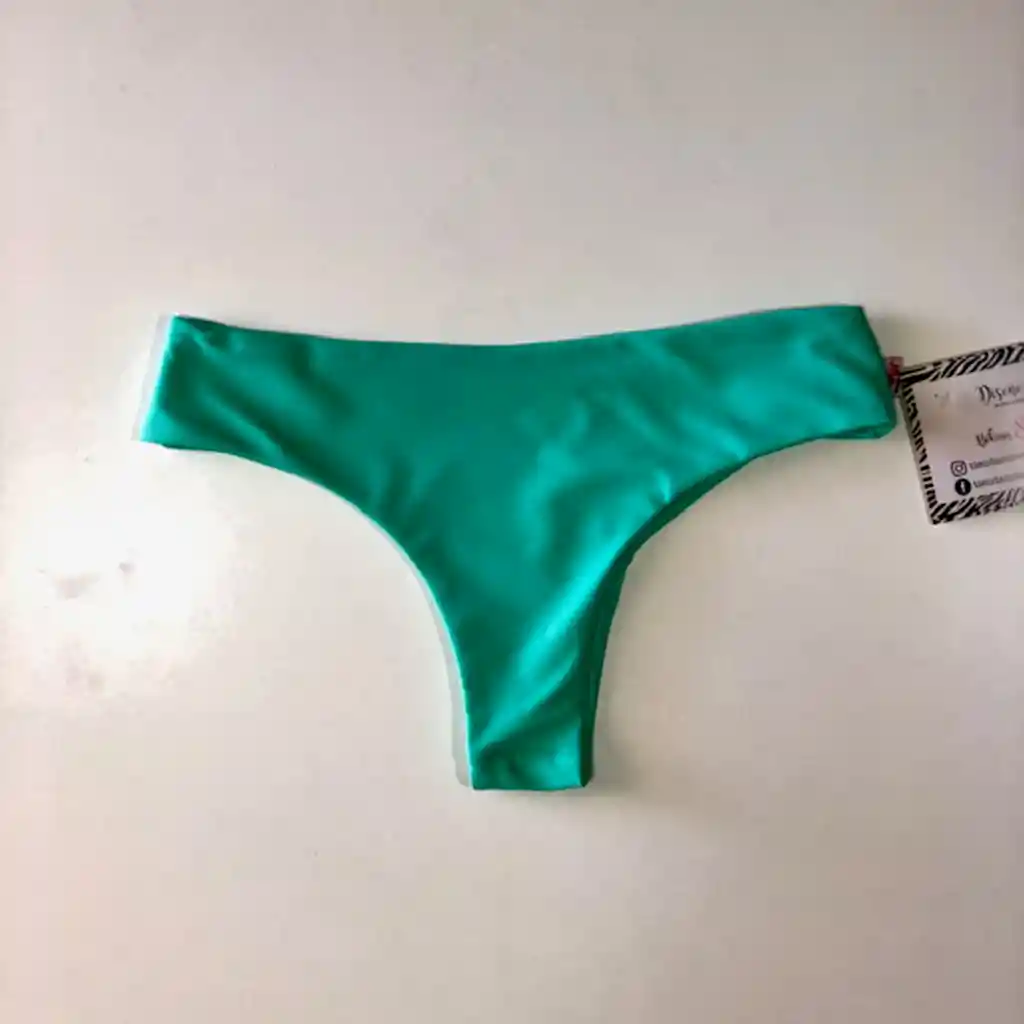 Culotte Clasico Turquesa Xs