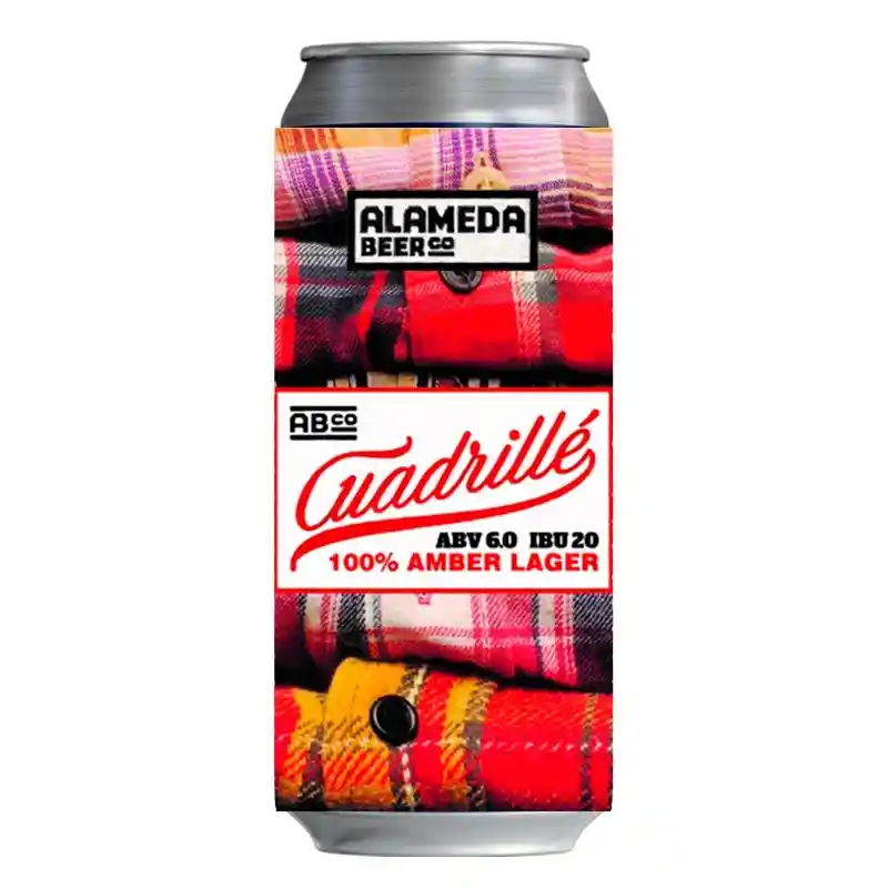 Alameda Beer Co Cuadrille Amber Lager