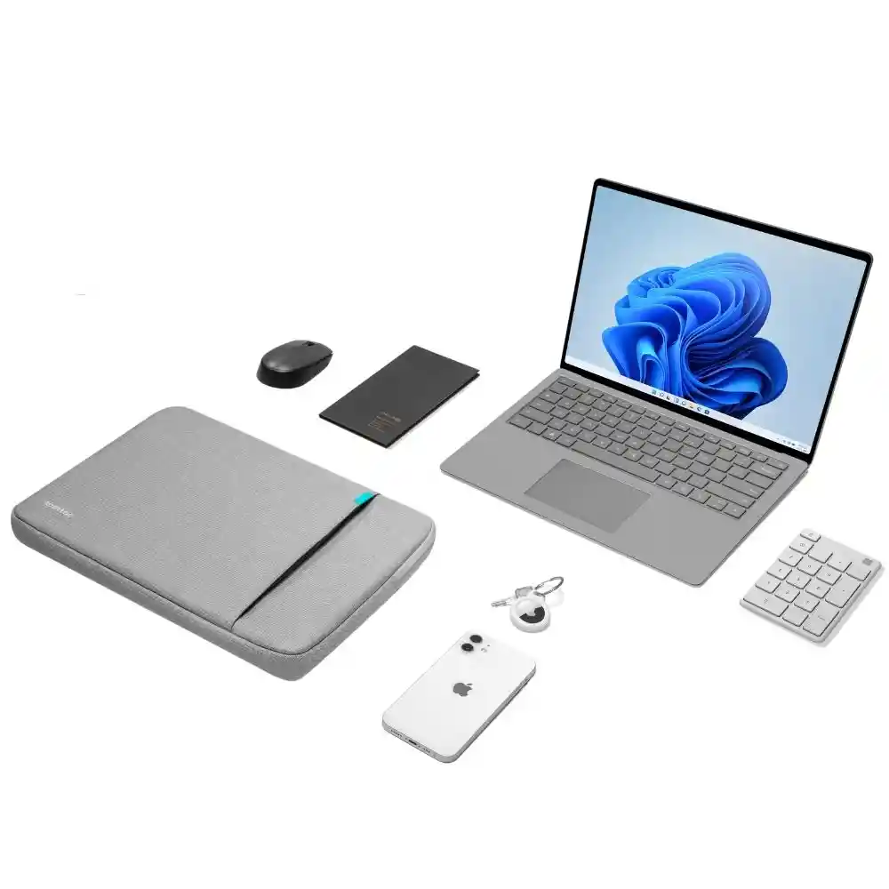 Tomtoc Funda A13 Protección 360° Para Laptop 13,5" - Gris