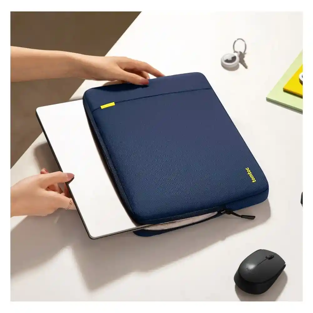 Tomtoc Funda A13 Protección 360° Para Laptop 13,5" - Azul Marino