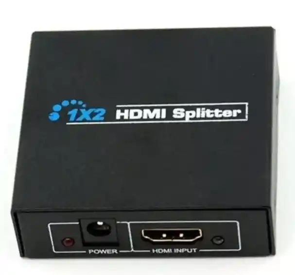 Splitter Hdmi 1x2 Activo 3d Metálico 1.4 Full Hd 1080p