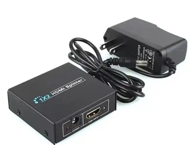 Splitter Hdmi 1x2 Activo 3d Metálico 1.4 Full Hd 1080p