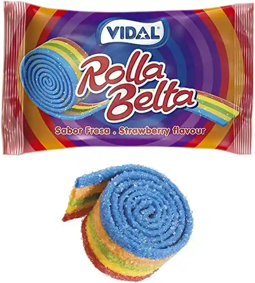 Rolla Belta Gomita Cinta Sabor Fresa