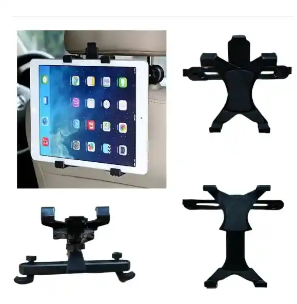 Pack X2 Soporte Porta Tablet Auto Asiento Respaldo Cabecera