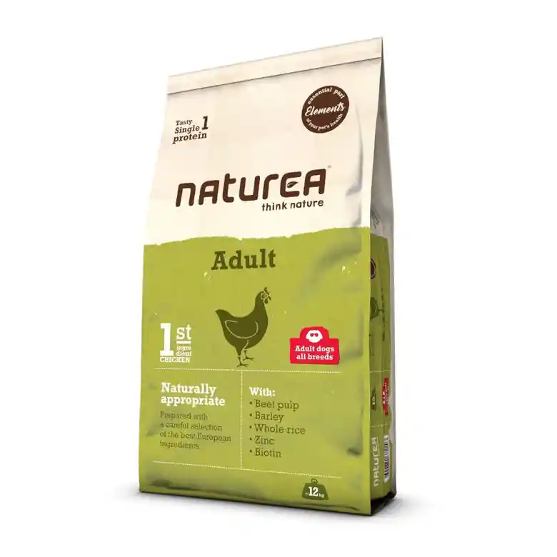 Naturea - Alimento Para Perro Adulto Todas Las Razas De Pollo 2 Kg