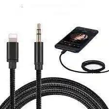 Cable Iphone Lightning A Jack 3.5mm Audio Auxiliar Macho