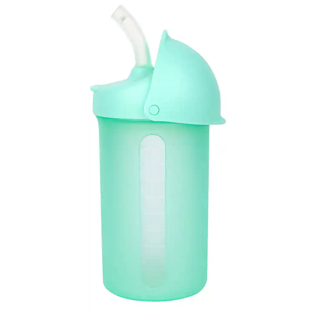 Boon Swig Vaso Con Bombilla Flexible 270 Ml - Menta