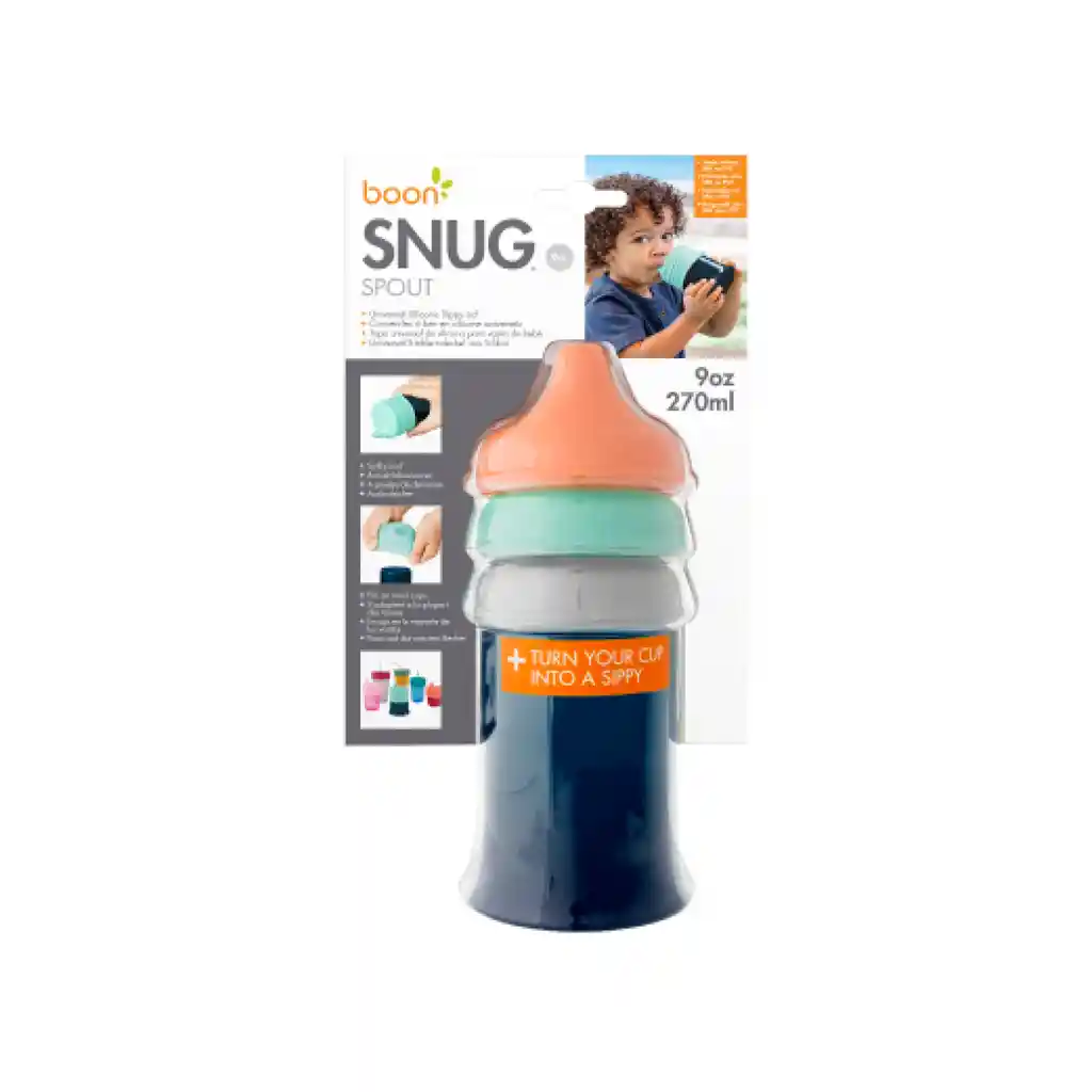 Boon Tapas De Aprendizaje Para Vasos Snug Spout ( Vaso Incluido)