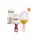 Boon Set De 2 Pulp Mordedores Y Dispensadores - Rosados