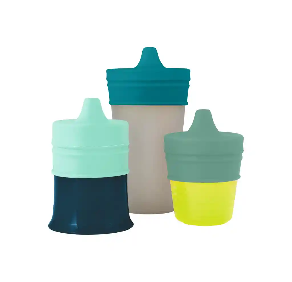 Boon Tapas De Aprendizaje Para Vasos Snug Spout - Mint