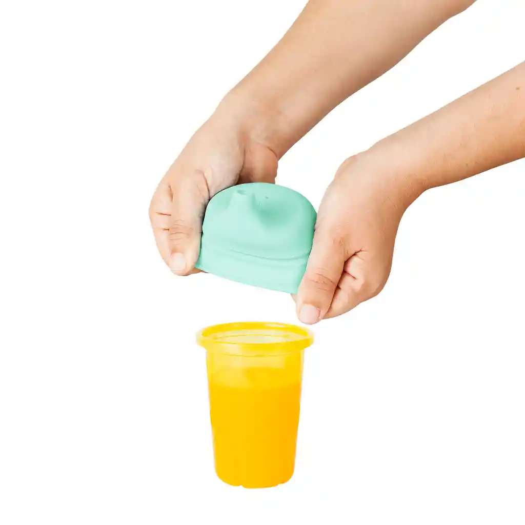 Boon Tapas De Aprendizaje Para Vasos Snug Spout - Mint