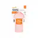 Boon Swig Vaso Con Bombilla Flexible 270 Ml - Rosado