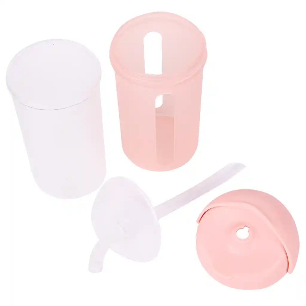 Boon Swig Vaso Con Bombilla Flexible 270 Ml - Rosado