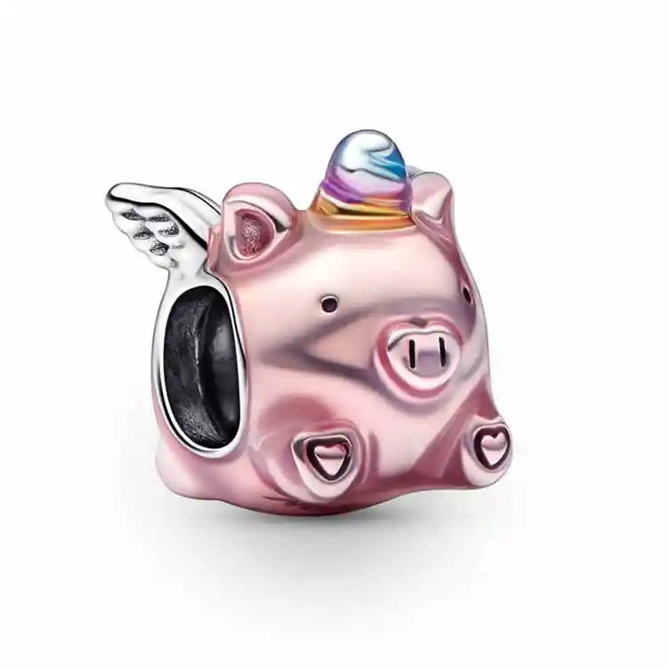 Charm Cerdo Unicornio Volador