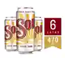 Six Pack Sol 470cc Lata