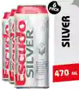 Six Pack Escudo Silver 470cc Lata