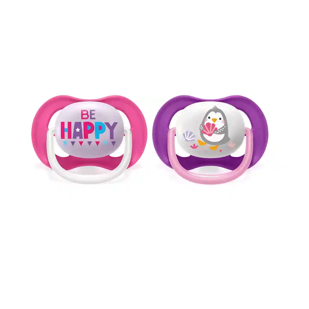 Chupete Ultra Air Collection, Happy/pinguino 6-18m