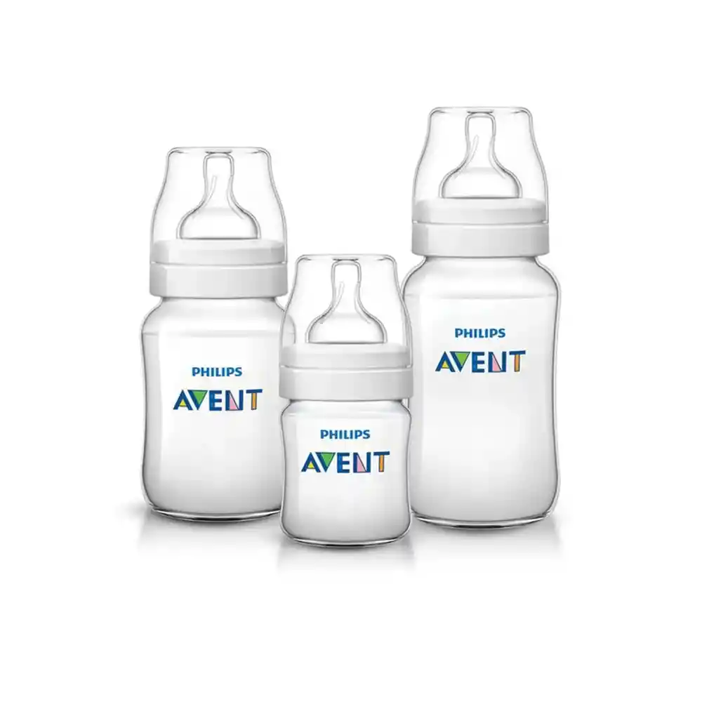 Set Mamadera Anti-colic 125 Ml+260ml+330 Ml