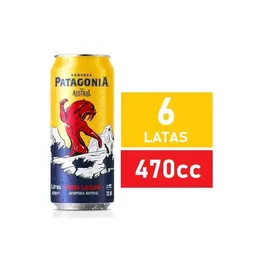Patagonia Cerveza Red Lager Sixpack