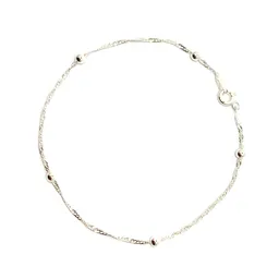 Pulsera Bolitas Plata Fina 925