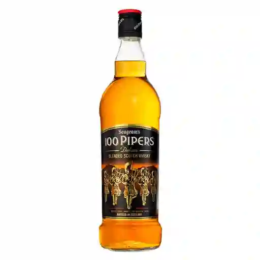 100 Pipers 750ml. Deluxe