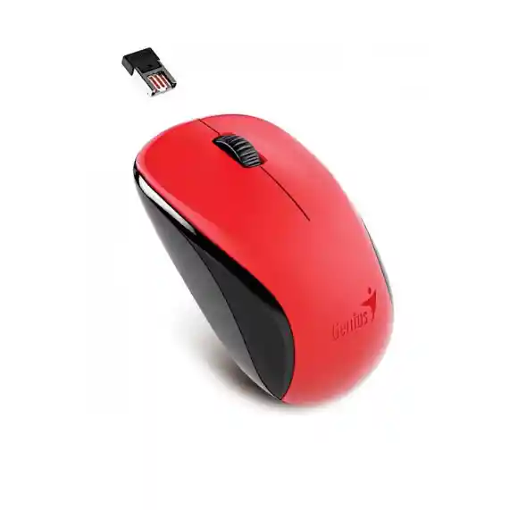 Mouse Genius Nx-7000 Inalambrico Rojo