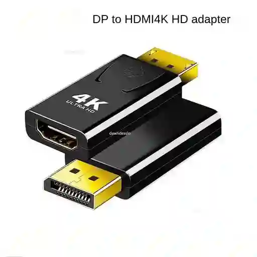 Adaptador Display Port Macho A Hembra Hdmi 4k Hd Ultra