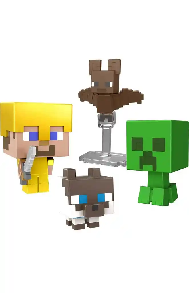 Set De Figuras Originales De Minecraft