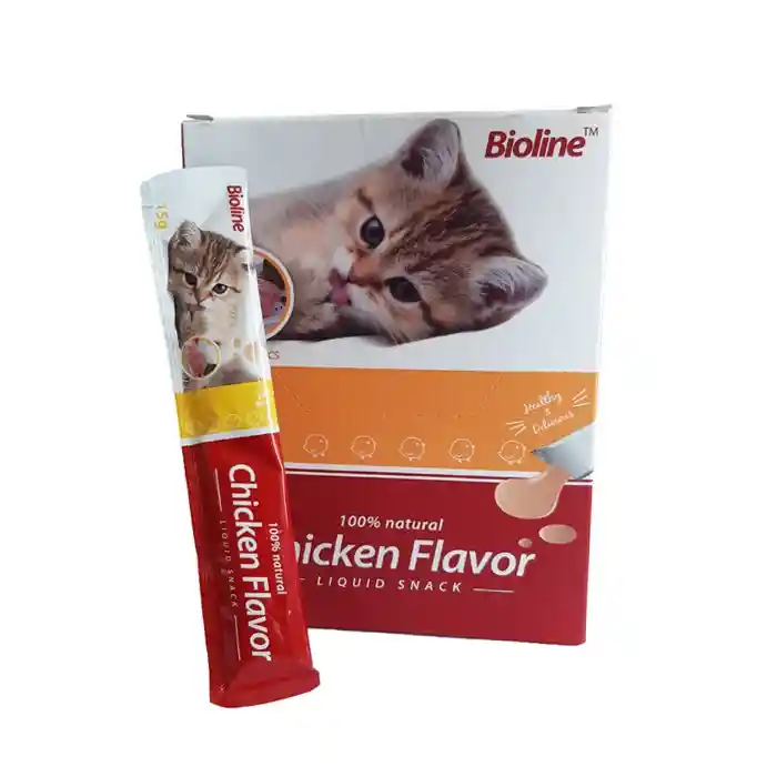 Bioline Snack En Pasta Pollo 5 Unidades