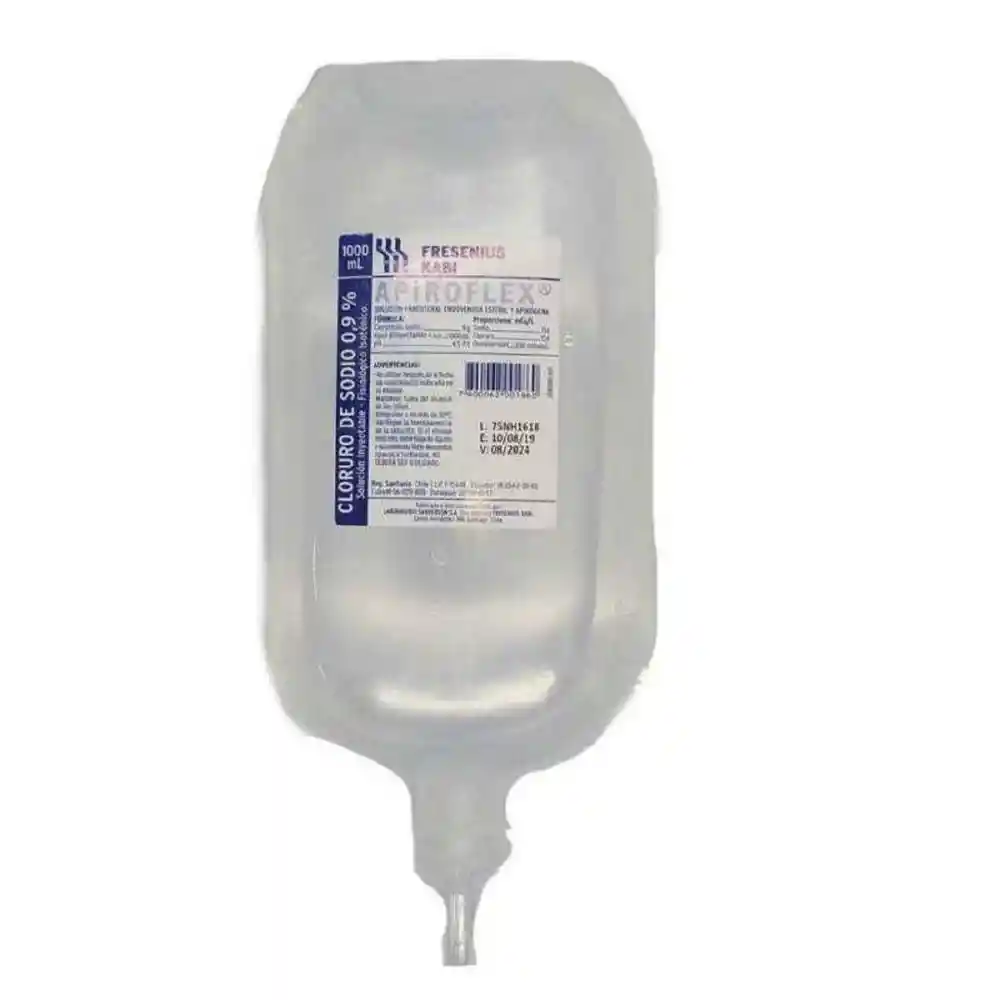 Suero Fisiológico 0,9% 1 Litro - 1 Unidad