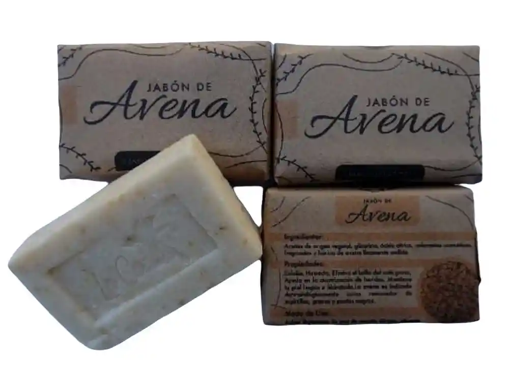 Jabón Artesanal - Avena Exfoliante