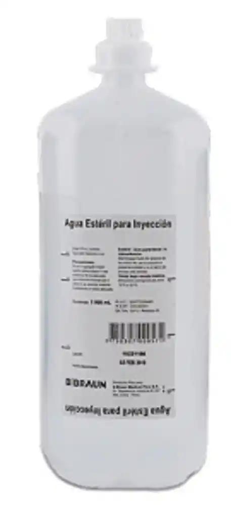 Agua Estéril Para Inyectables 500ml