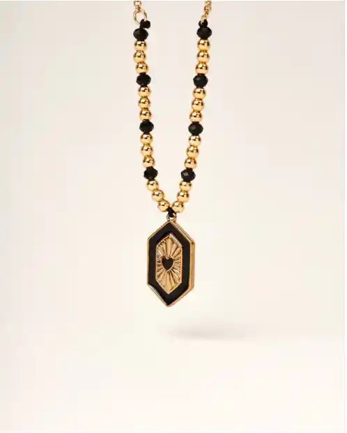 Collar Oro Mujer Para Regalo Rosario - Cantarina Joyas