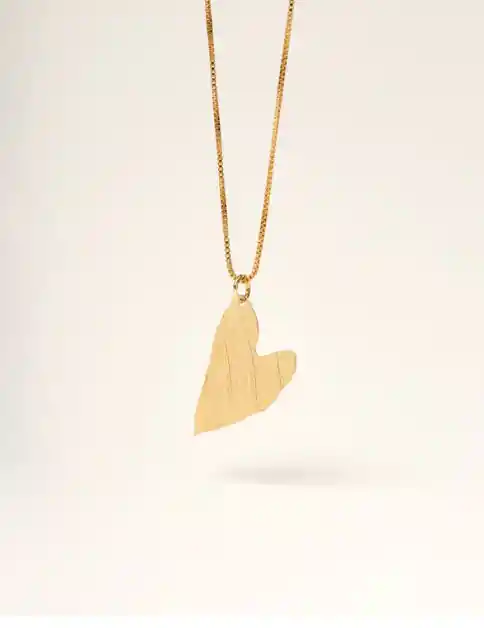 Collar Oro Mujer Para Regalo Corazón Roberta - Cantarina Joyas