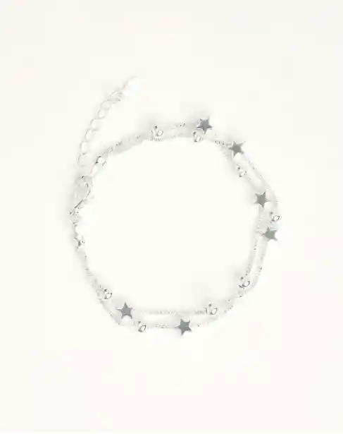 Pulsera Plata Mujer Para Regalo Estrella Rita - Cantarina Joyas