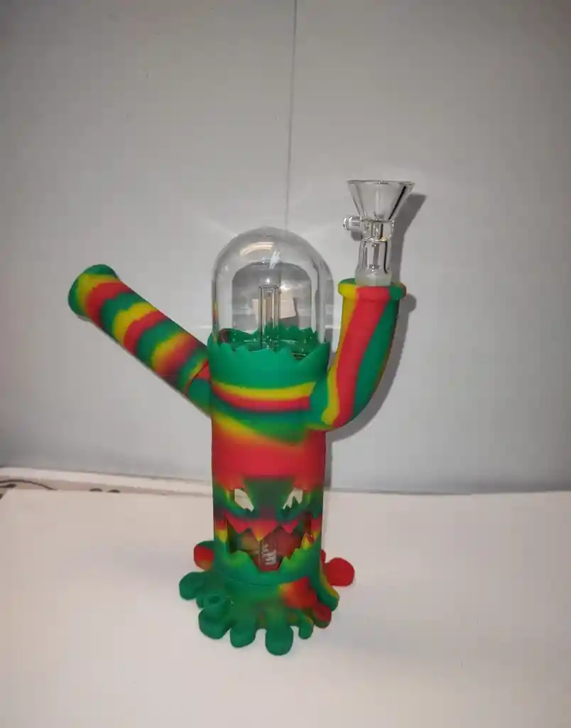 Bong Pyrex Con Silicona