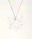 Collar Plata Inicial 1cm Letra E Para Mujer - Cantarina Joyas