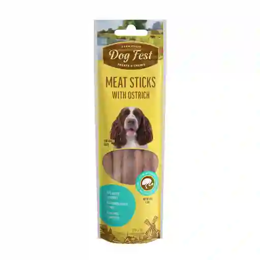 Dog Fest Meat Sticks With Ostrich