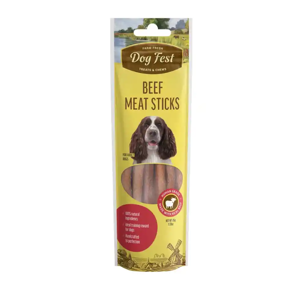 	dog Fest Beef Meat Sticks